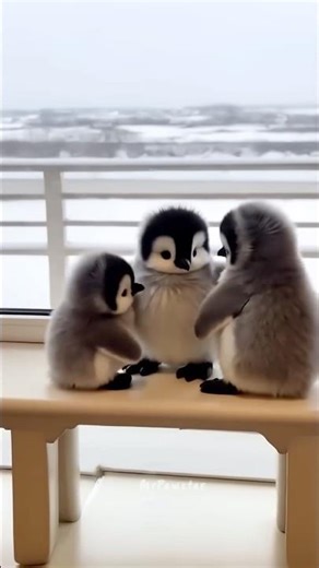 Cute warm hug 🤗 #penguinshorts #adorable #cutebaby #animals #penguinlife #viralvideoshorts#trendy