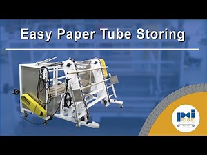Innovative Paper Core Elevator & Hopper Conveyor System