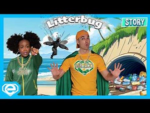 Don't Be a Litterbug! 🪳🗑️ | Rap-Along Story Adventure | Mr. Eco! Stories for Kids