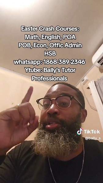 Bally (@bally_s) - Easter Crash Courses for Students: Math and More