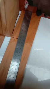 The right way to measure the position on a piece of Wood #woodworkingidea #tipsandtrick #carpenterstrick #diy #fblifestyle | Surya Surya