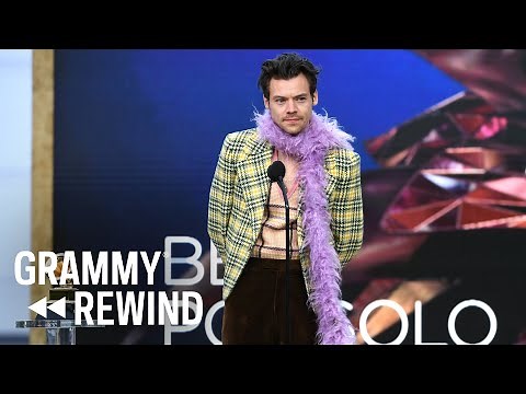 Watch Harry Styles Win Best Pop Solo Performance For "Watermelon Sugar" In 2021 | GRAMMY Rewind