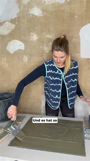 Build a coffee table from tiles