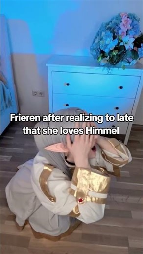 Frieren when she realizes she was in love with himmel
