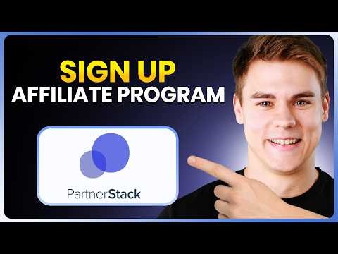 How To Sign Up For Partnerstack Affiliate Program in 2026