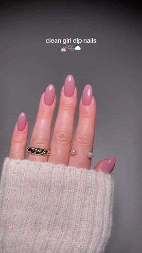 clean girl dip nails 💅🏻☁️ details in caption 👇🏻 Using @sassysaintsofficial dip powder kit. Shop the link in my bio & use code KATIESNAILS for a discount on your dip kit. 🤍 How to achieve a flawless thin finish and clean cuticles with our at-home manicure kit. First, grab your base coat and wipe off any excess product on the side of the bottle. For clean & thin cuticles we will be using the apex method. Start by applying the base coat to ¼ of the nail and dip your finger into the powder. The