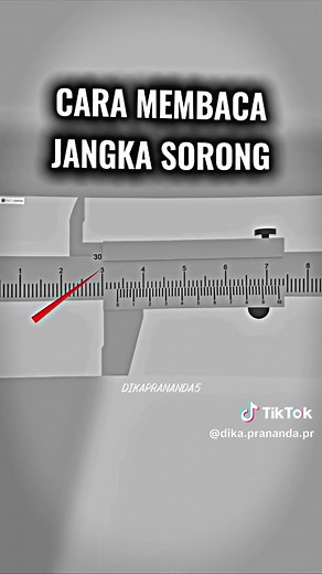 Penggunaan Jangka Sorong untuk Pengukuran Presisi