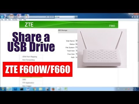 How to turn ZTE router into Files server | NETVN