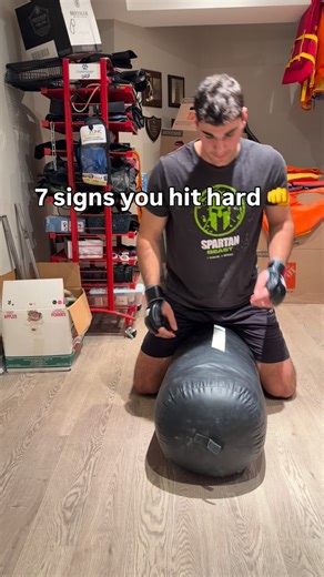 Andre | Performance Coach on Instagram: "1️⃣ You feel snap, not strain Your power comes from speed and timing, not effort 2️⃣ People react when you connect Pads, bags, or opponents all feel your shots differently 3️⃣ You stay balanced after every hit You recover clean and ready for the next one 4️⃣ You rotate through your body Your legs, hips, and core drive the power, not just your arms 5️⃣ You can hit hard without a big wind up Short, quick movements still carry serious force 6️⃣ You hear it T