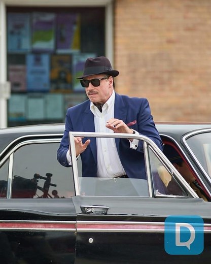 John Travolta in #Winnipeg Filming “November 1963”