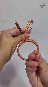 Coil spring bracelets - Free tutorial video link above the title #shortsvideo #wireworks #jewelry
