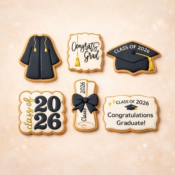 Class of 2026 Graduation Cookie Cutters – Grad Party Cookie Ideas - Etsy