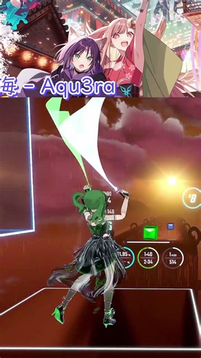 【Beat Saber】 星降る海 – Aqu3ra / 月見ヤチヨ(cv.早見沙織) [Expert+] #shorts