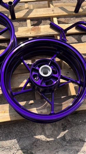 Illusion Purple: The Perfect Powder Coat Finish