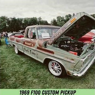 1969 F100 Custom pickup