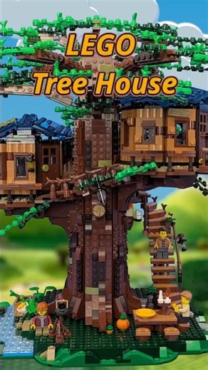 LEGO Tree House Stop Motion | Small Animations, Big Personality