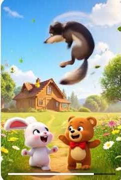 Loup qui s'envole | Les aventures avec Luni & Lou |