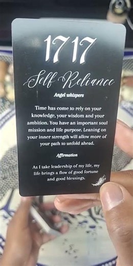 Angel number message 1717 #fyc #fypシ゚viral #mentalhealth #tarot #angelnumbers