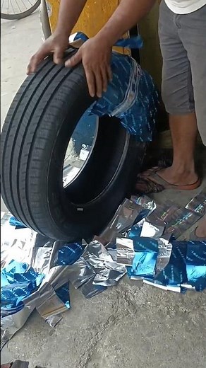 Car Tubeless Tire Fitting Tutorial