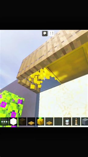 Minecraft Floating Armour 🛡️😱 | No Support! #shorts #minecraft #viral #minecrafttutorial