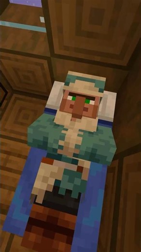 I Pranked a Snow Villager with an Anvil 😂 | Minecraft Meme #Shorts