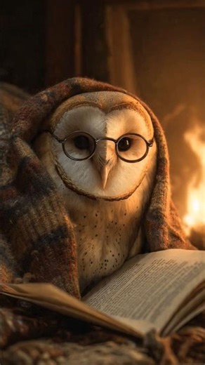 POV: When an Owl Becomes a Professor 📚🦉