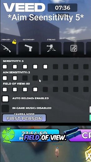 Gunfight Arena Roblox Best Settings 😬