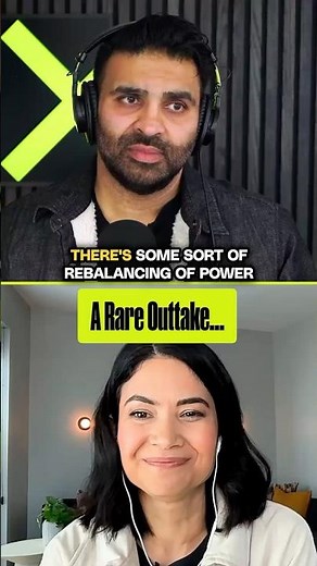 A rare outake with Canva's CEO