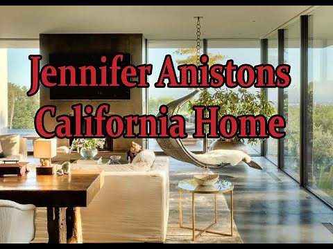 Jennifer Aniston's California Home Interior.
