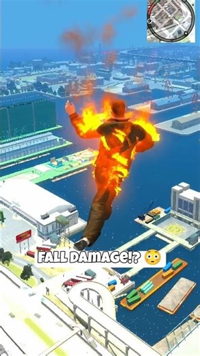 What Happens When You Fall Damage From in Every GTA!? 😳