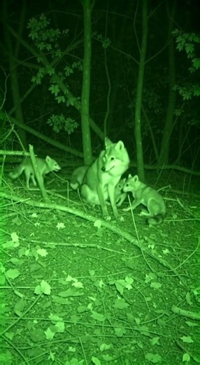 Hidden Camera Reveals Wolf Family's Real Life #foxes #wildlife #animals | Day 11