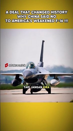 INDONESIA MUST KNOW! The Story of the 'Toxic' F-16 That China Outright Rejected!