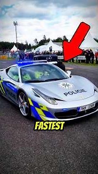 Top 5 Fastest Police Cars In The World