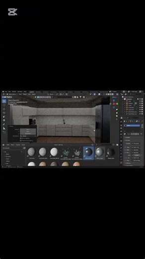 kitchen in blender #blendergameengine #blender #3danimation #blenderanimation #3dcompositing