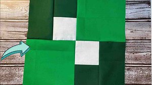 Four-Patch Variation Quilt Block Tutorial