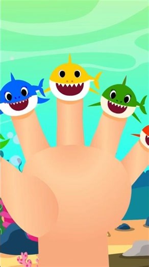 🖐️ Baby Shark Finger Family Song #fingerfamily #babyshark