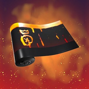 Fiery Flow - Fortnite Wrap