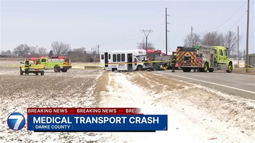 3 dead in fiery crash involving transport bus in Darke County: bit.ly/4qWt4bu | WHIO
