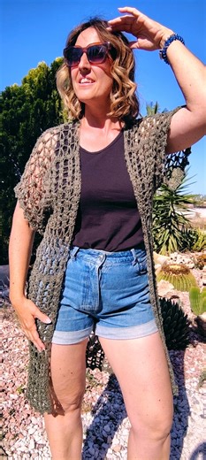 Crochet Pattern in PDF Format: Hikari Kimono. Fun Written Crochet Pattern, Includes Step-by-step Photos and Diagram. - Etsy Canada