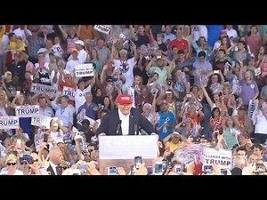Trump holds largest rally yet in Alabama