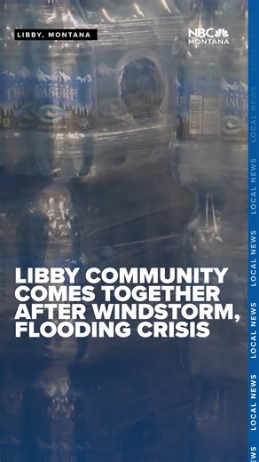 In Libby, disaster didn’t hit just once in December. First, flooding took away safe drinking water. Then, days later, a powerful windstorm knocked down trees and cut off access to homes. But what followed wasn’t chaos, it was community. FULL STORY: https://bit.ly/49i99xQ | NBC Montana