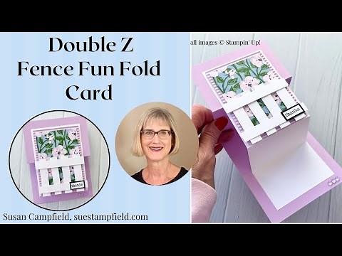 Easy Fence Fun Fold Card Tutorial