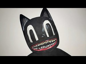 How To Draw Cartoon Cat From Trevor Henderson Step By Step