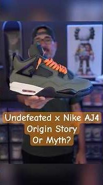 Undefeated x Nike Air Jordan, A Grail Returns & Now No-one wants it? Origin Story or Myth?