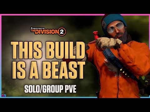 CLEAR CONTENT IN SECONDS With This LMG Build! The Division 2 Solo/Group PVE Build Guide - TRY THIS!