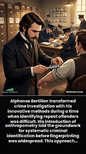 Born in France in the mid-19th century, Alphonse Bertillon began his career in a police department struggling to reliably identify criminals. Observing the shortcomings of existing methods, he developed a system known as anthropometry, which used precise body measurements to distinguish individuals. This technique became the first standardized approach to criminal identification and was adopted widely in law enforcement agencies. Bertillon's work extended beyond measurements to include organized