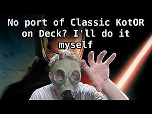 KotOr was never updated, but we can still play it with a controller