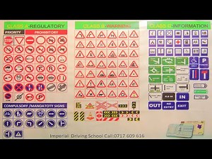 Get To Know All Road Signs Traffic Road Signs NTSA Most Common Road Signs Groups and Classes | Get The Point