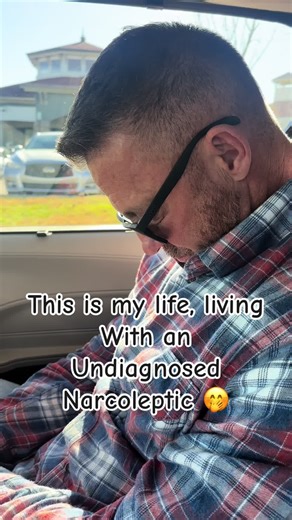 He can sleep anywhere, and does!!!! #fyp #hubby #narcolepsy #sleepanywhereanytime #snoring @Jmac