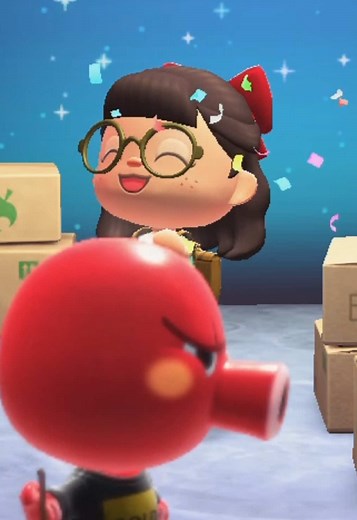 Octavian's Exciting Move in Animal Crossing